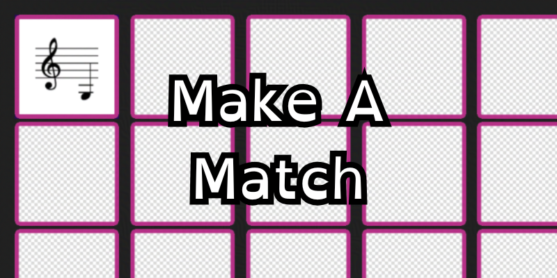 Banner to click for Make a Match